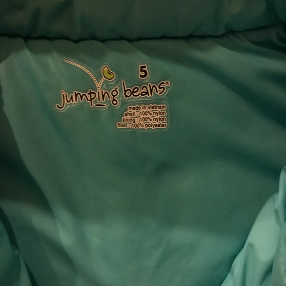 Jumping Beans nylon puffer vest size 5 - Picture 3 of 3